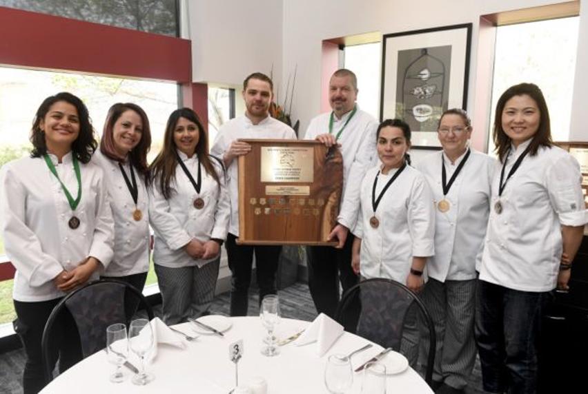Australian Culinary Challenge, group of people with medals